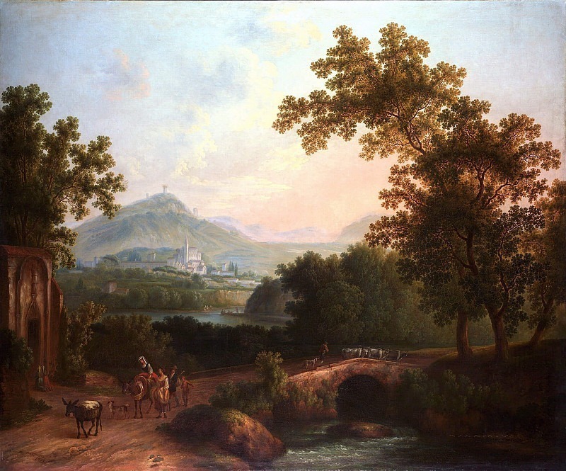 Italian landscape. Vasily Petrovich Petrov