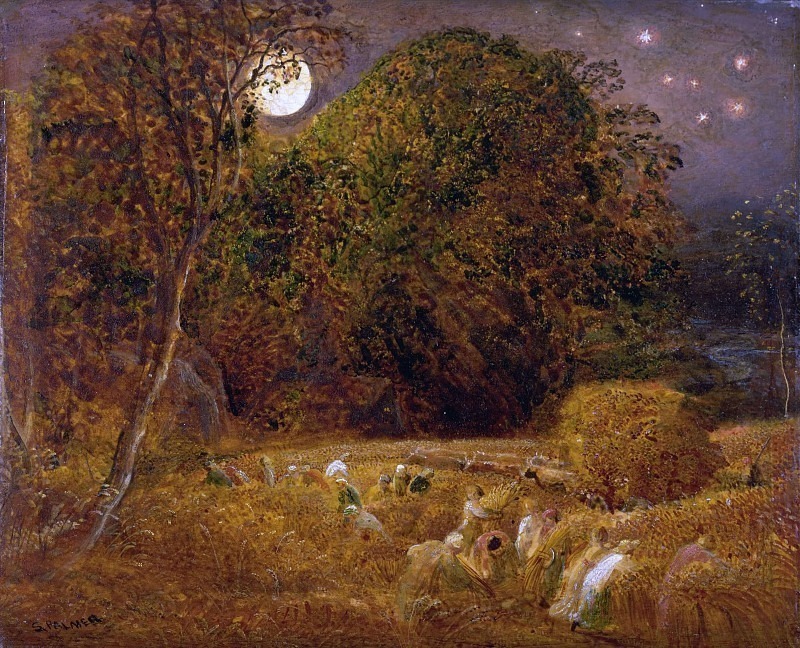 The Harvest Moon. Samuel Palmer