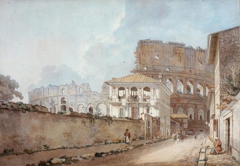 The Colosseum, Rome. William Pars