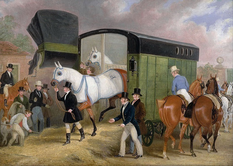 The Derby Pets- The Arrival. James Pollard