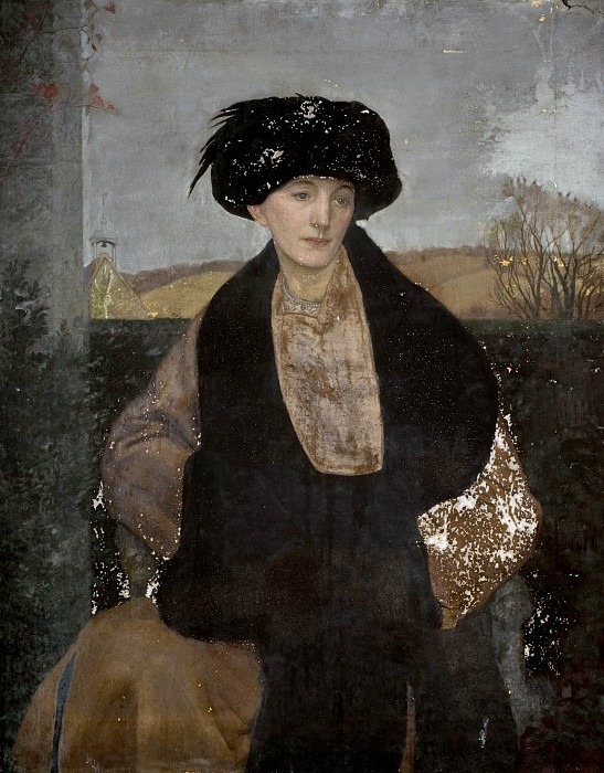 Portrait Of Mrs Lester Of Slad Valley, Stroud