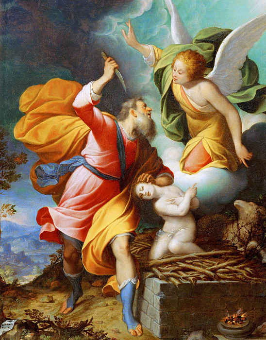 Sacrifice Of Isaac. Camillo Procaccini