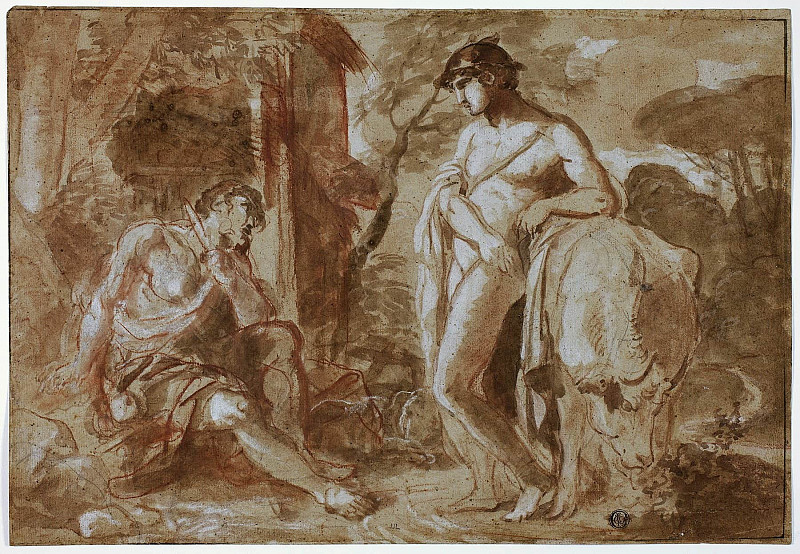 Mercury and Argus. Camillo Procaccini