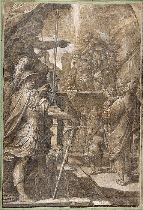 Martyrdom of a Female Saint. Camillo Procaccini