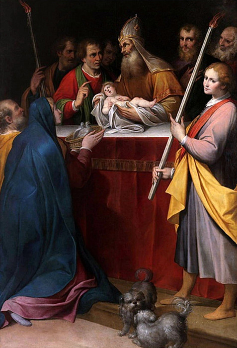 The Presentation of Jesus at the Temple. Camillo Procaccini