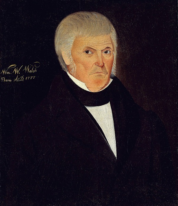 Portrait of Mr. William W. Welch. Sheldon Peck
