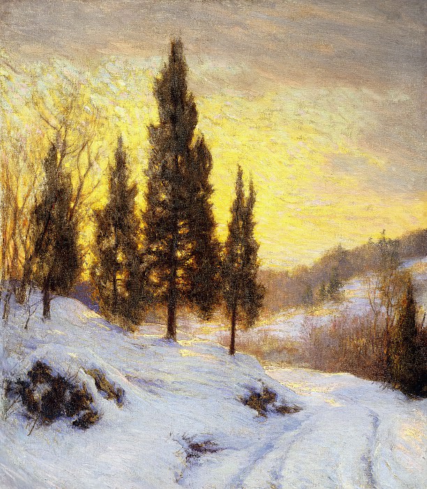 Winter Sundown. Walter Launt Palmer