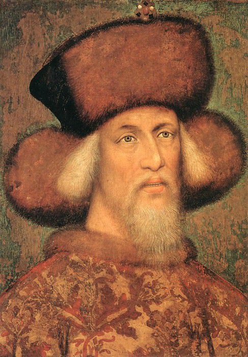 Портрет императора Сигизмунда Люксембургского. Антонио Пизанелло