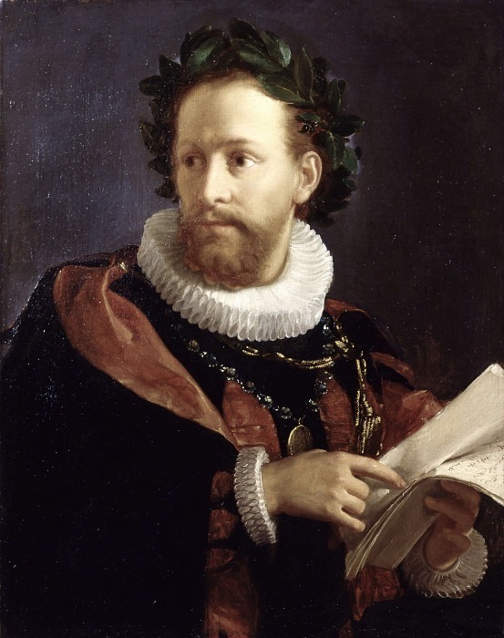 Portrait of Torquato Tasso. Giovanni Pezzotta