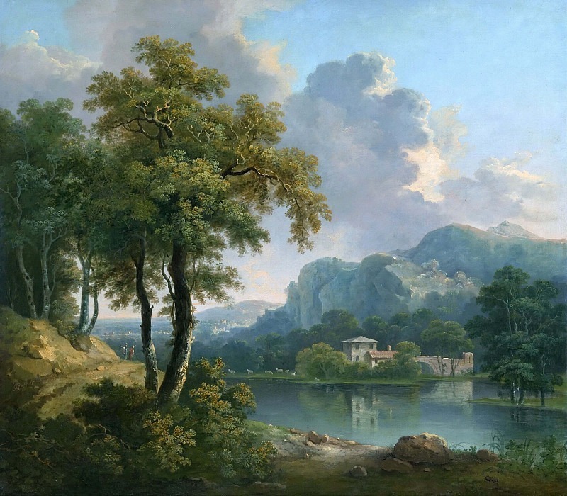 Wooded Hilly Landscape, London