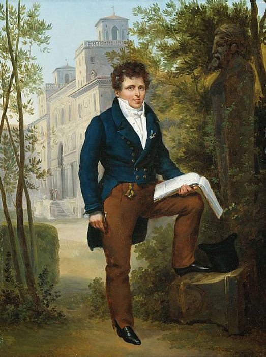 Портрет Николя Пьера Тиолье, ок.1817. Франсуа Эдуар Пико