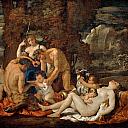 Nurture of Bacchus, Nicolas Poussin