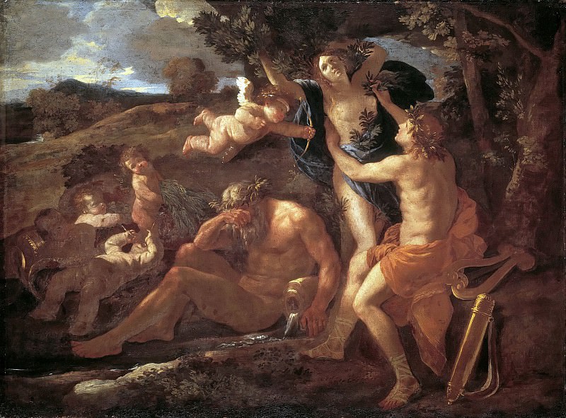 Apollo and Daphne. Nicolas Poussin