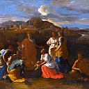 Moses saved from the flood, Nicolas Poussin