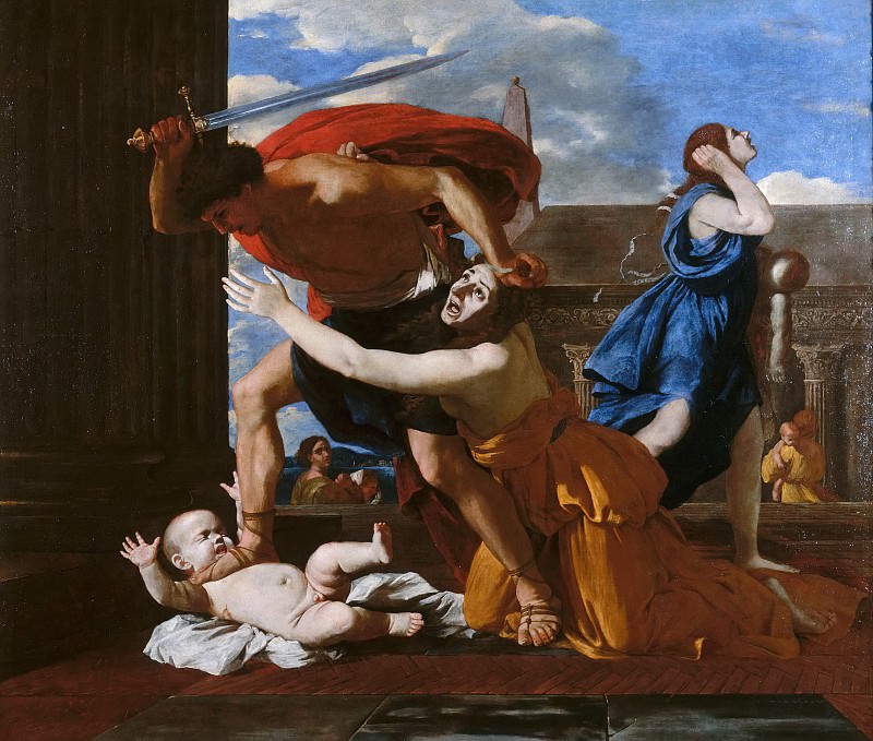 The Massacre of the Innocents. Nicolas Poussin