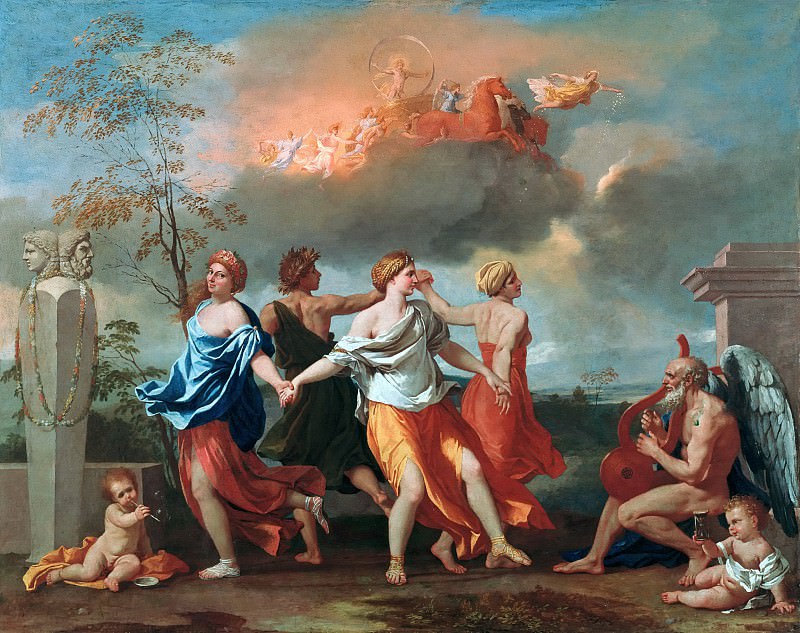 A Dance to the Music of Time. Nicolas Poussin