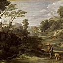 Landscape with Diogenes Renouncing His Bowl, Nicolas Poussin