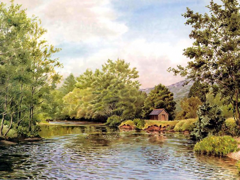 Озерцо Нерси. Бенджамин Перкинс