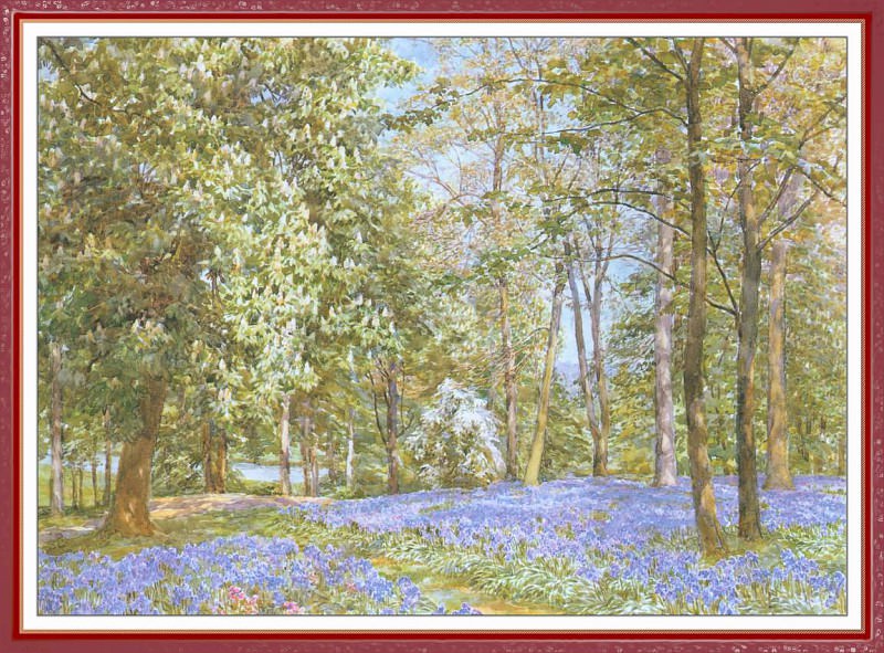 The Bluebell Wood. Beatrice Parsons