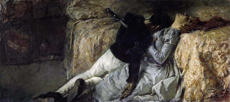 Death of Paolo and Francesca. Gaetano Previati