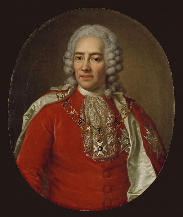 Nils Esbjörnsson Reuterholm (1676-1756), married to Hedvig Sofia von Leopold. Ulrika Fredrika Pasch