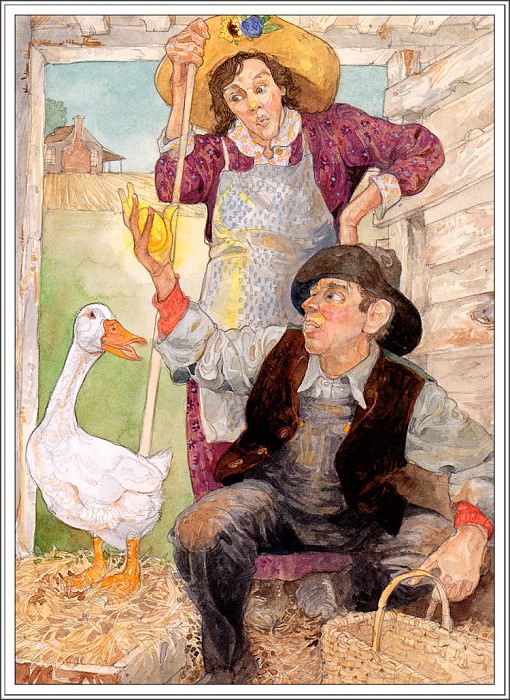 The Goose And The Golden Eggs. Jerry Pinkney