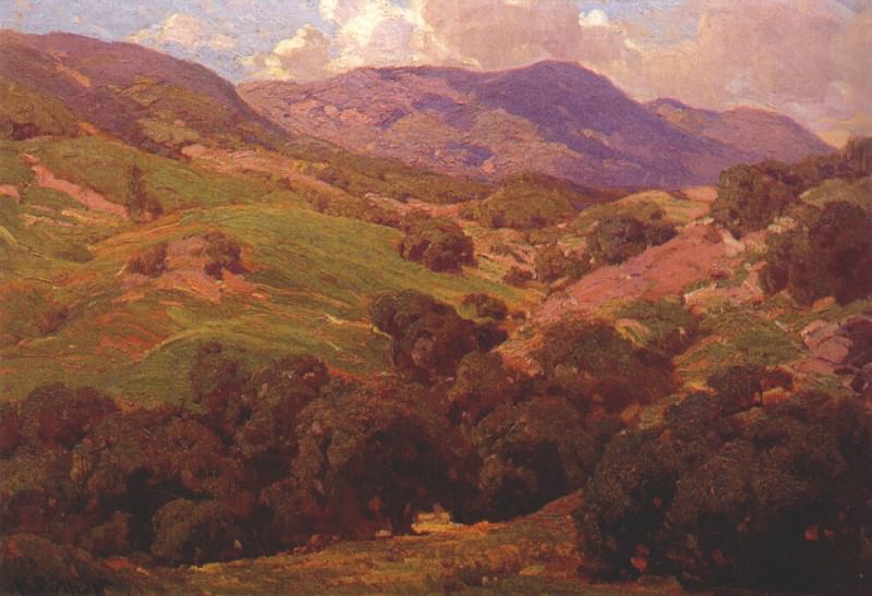 topanga in spring (california landscape). Hanson Duvall Puthuff