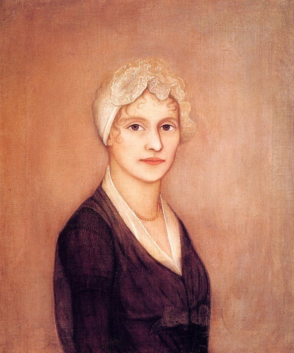 Portrait Of A Young Woman- Poss Mrs Hardy. Ammi Phillips