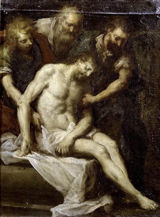 Deposition of Christ in the tomb. Giulio Cesare Procaccini