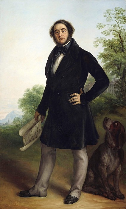 Portrait of Count Pietro Andrea Spini. Piccio (Giovanni Carnovali)
