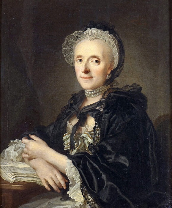 Mrs Kristina Magdalena Wargentin. Lorens Pasch the Younger