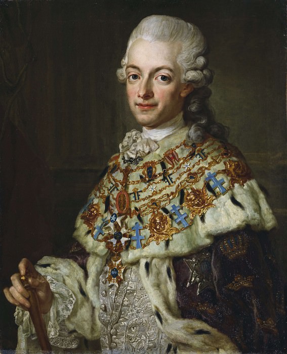 Gustav III (1746-1792). Lorens Pasch the Younger
