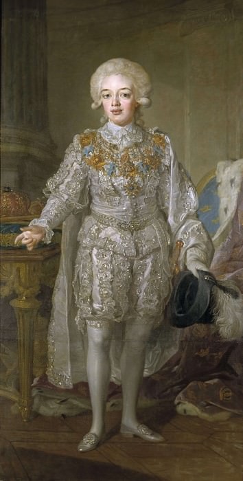 Gustav IV Adolf as a child. Lorens Pasch the Younger