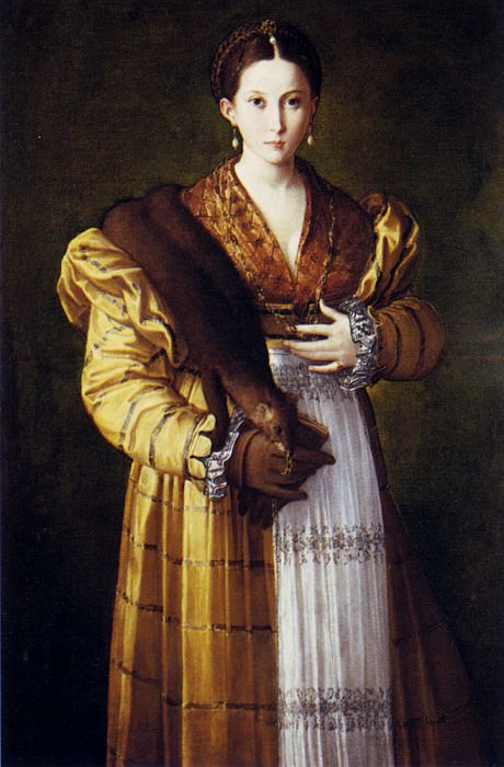 Parmigianino Portrait Of A Young Woman. Parmigianino (Francesco Mazzola)
