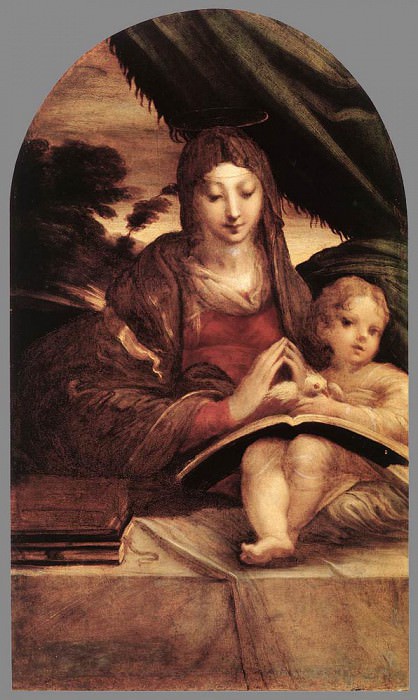 Madonna And Child 1525. Parmigianino (Francesco Mazzola)