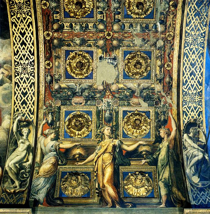 Parmigianino Wise Virgins Allegorical Figures And Plants. Parmigianino (Francesco Mazzola)