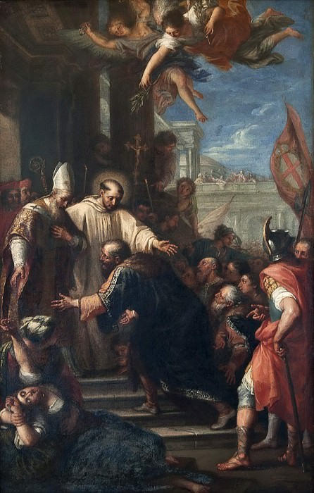 The Cessation of the Schism of Anacletus. Antonio Pietro da Pietri
