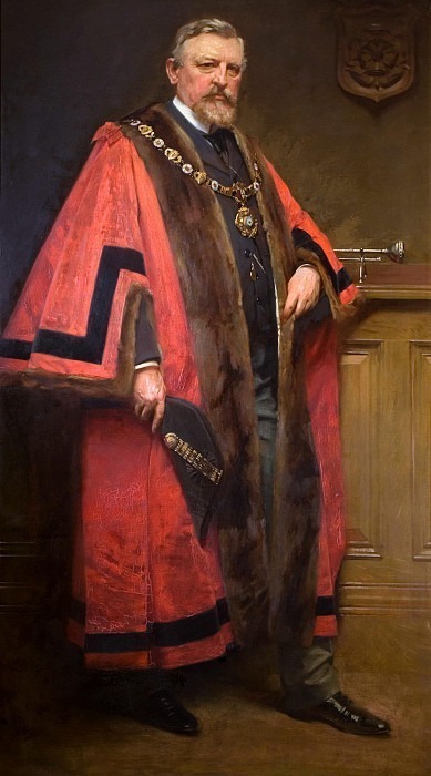 Portrait of Alderman John Townsend. Alfred Priest