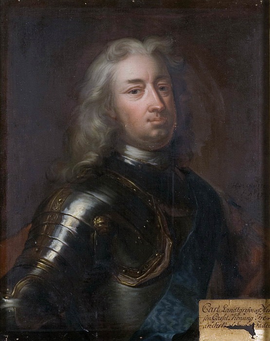 Karl (1654-1730), Landgrave of Hessen-Kassel. Herman Hendrik de Quiter (the Younger)