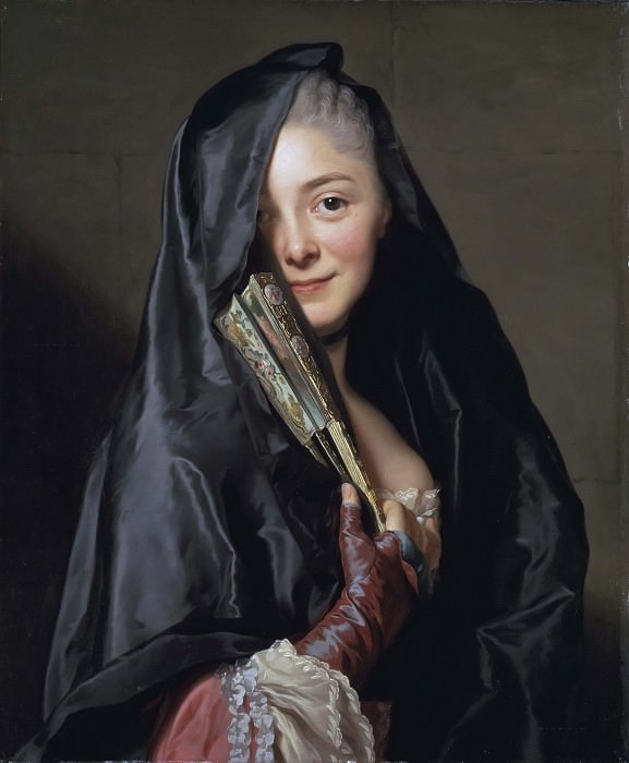 The Lady with the Veil. Alexander Roslin