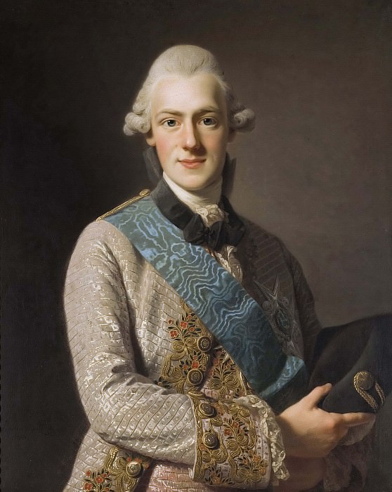 Duke Fredrik Adolf, Gustav IIIs Brother. Alexander Roslin
