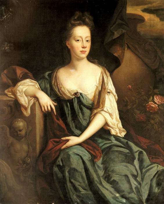Portrait Of Anne Sherard Lady Brownlow. John Riley