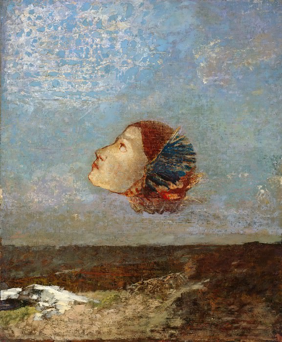 Hommage a Goya. Odilon Redon