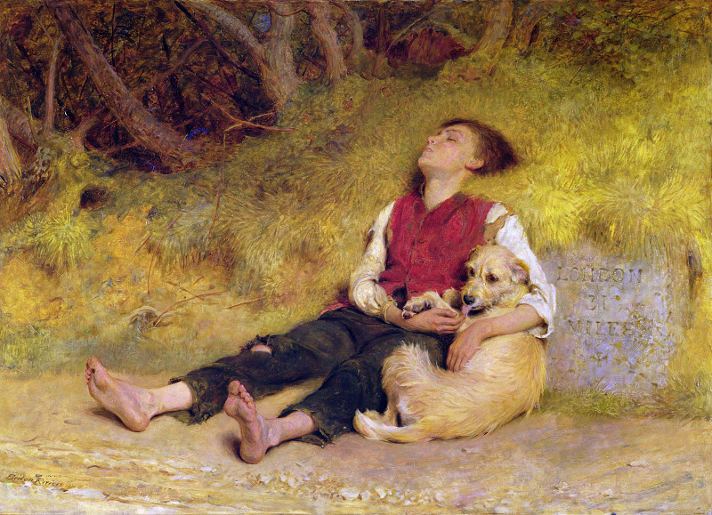 His Only Friend. Briton Riviere