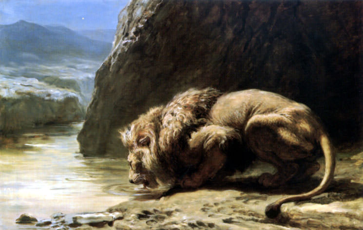 the King Drinks. Briton Riviere