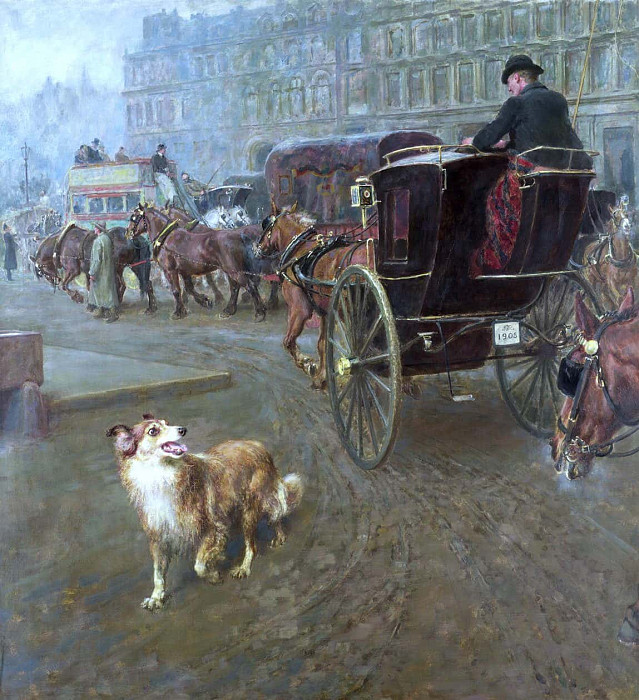 Lost or Strayed. Briton Riviere