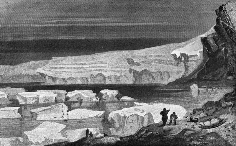 The Great Humboldt Glacier, Peabody Bay. Briton Riviere