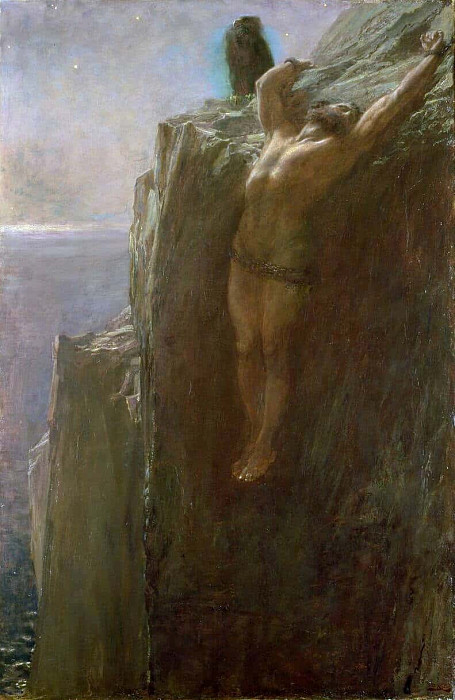 Prometheus Bound. Briton Riviere