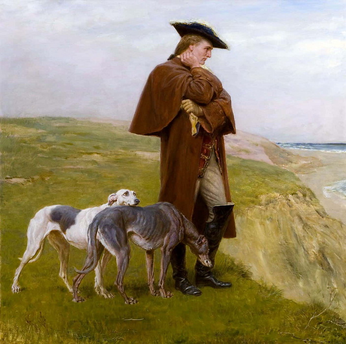 An Exile of the ’45. Briton Riviere