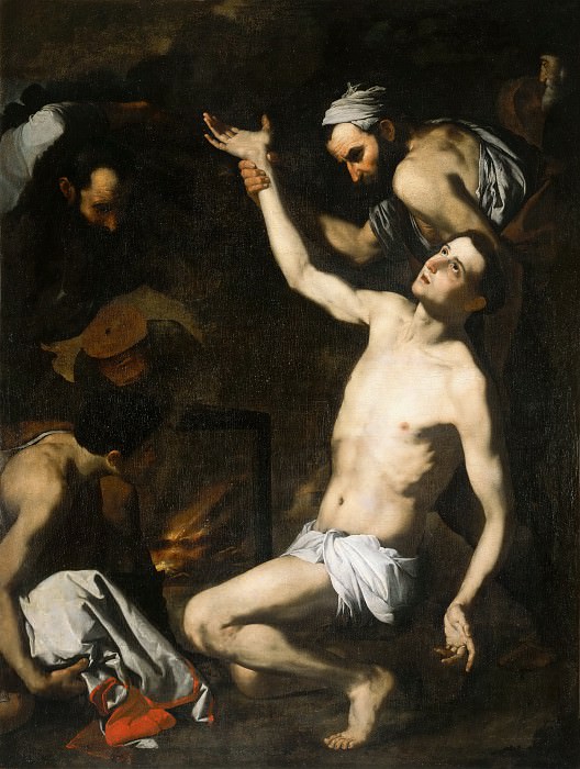 Мученичество святого Лаврентия (приписывается). Хусепе де Рибера